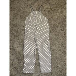 Farmhouse Frocks Overalls Polka Dot Oversized Barn Cottagecore Garden 38x28.5